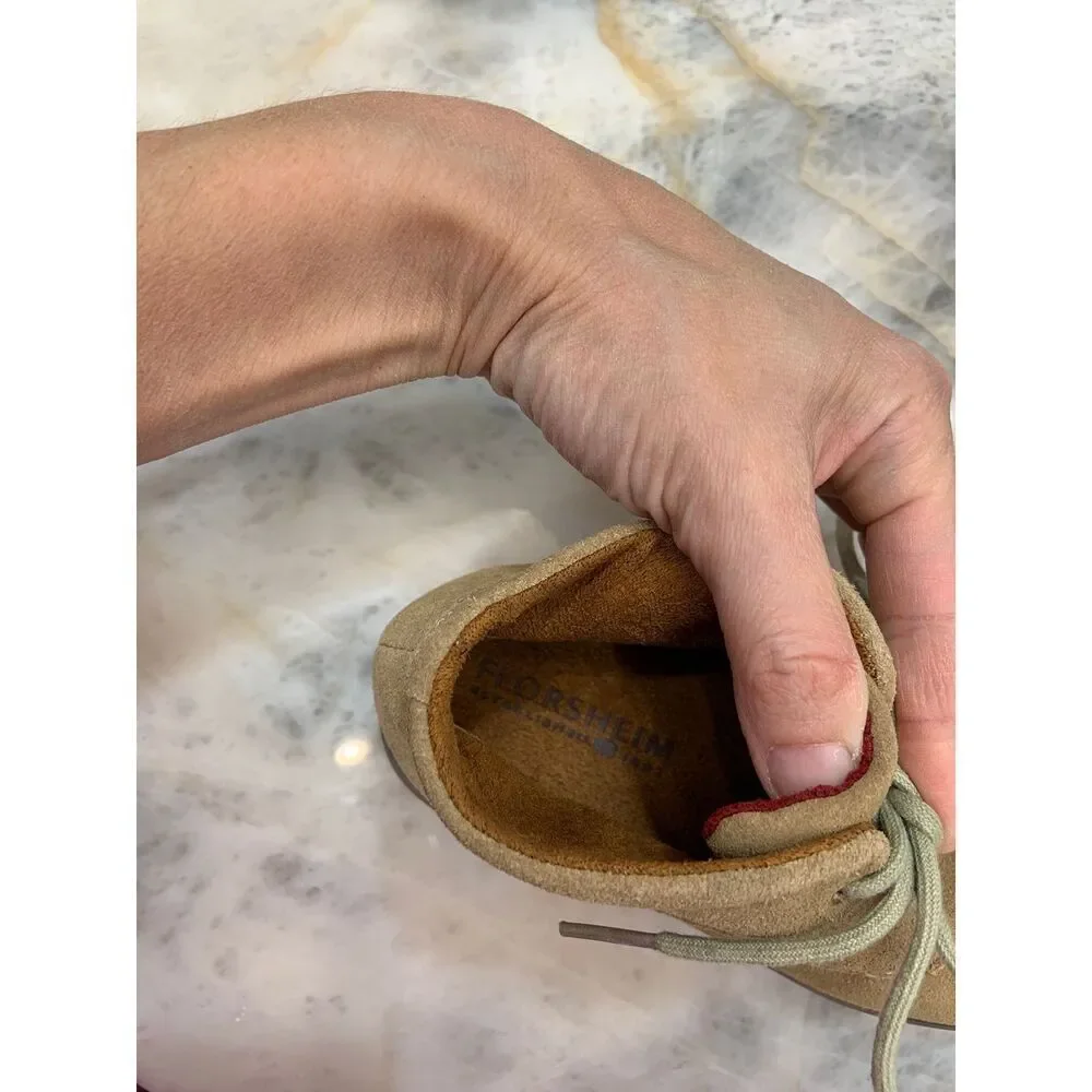 Florsheim boys suede boots sz 12
